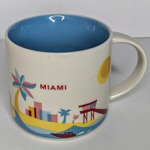 Starbucks 2016 You Are Here Miami Collectible 14oz Mug